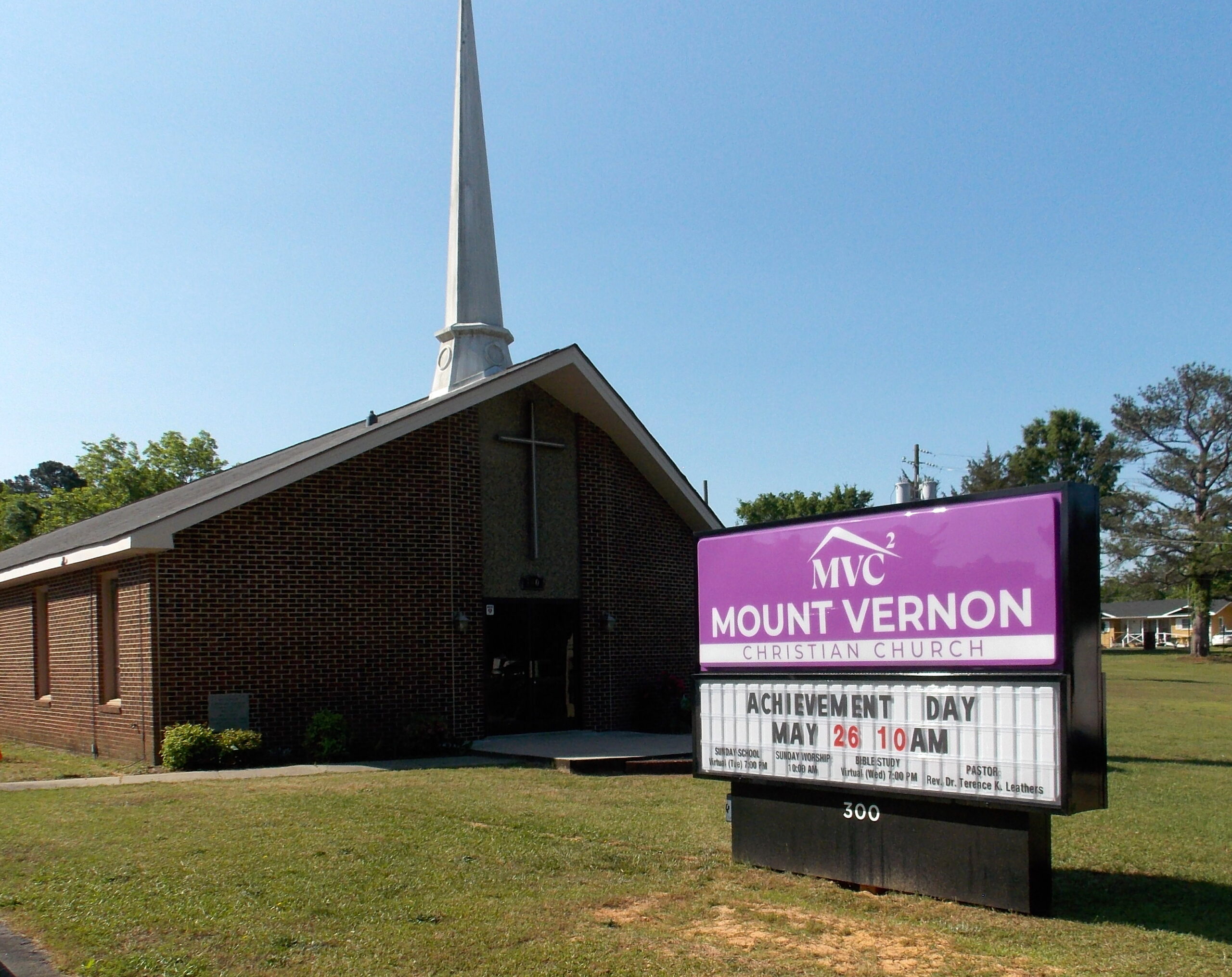 Mount Vernon Christian Church Exterior